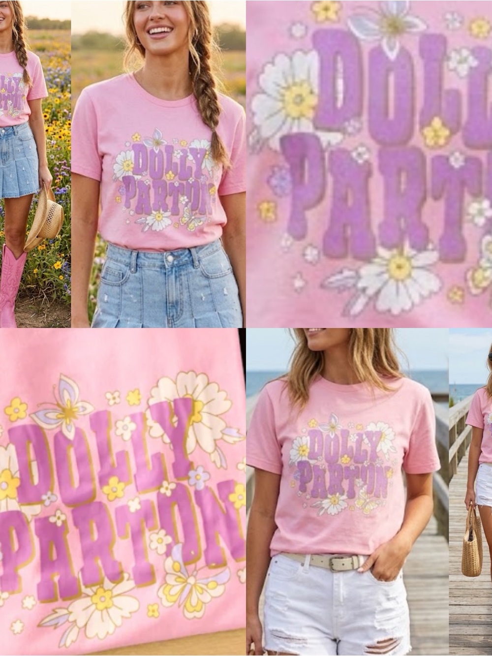 Dolly Parton tee new